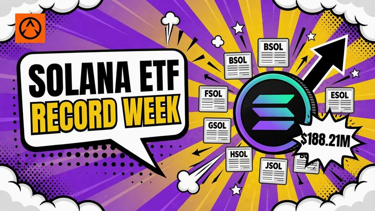 Solana ETFs attract $188.21 million in reported inflows