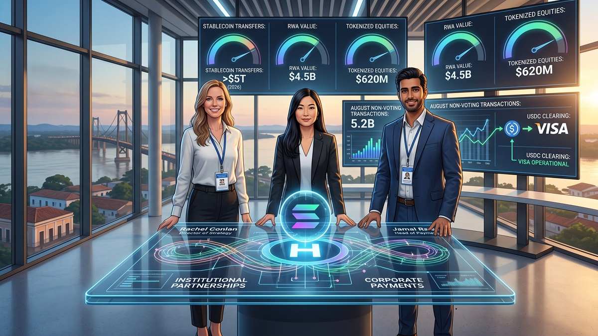 Solana Recruits Binance and Polygon Veterans for Institutional Push