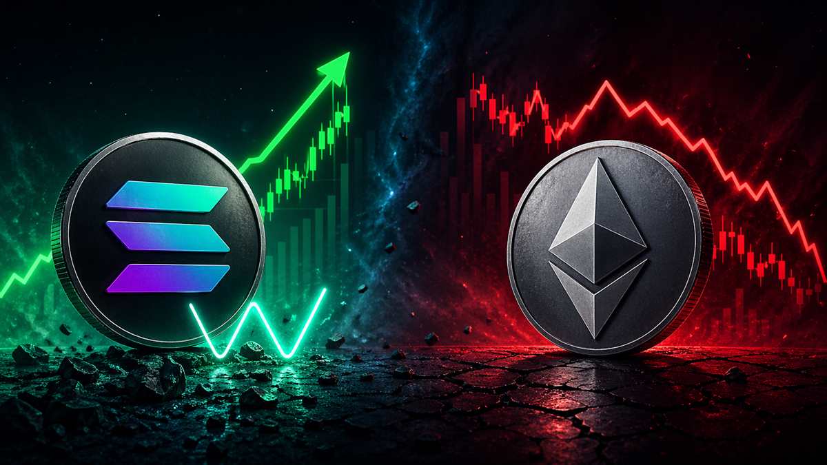 Solana Signals Potential Breakout With Double Bottom Pattern as Ethereum Weakens