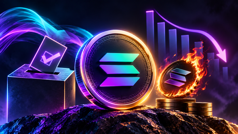 Solana's SOL Supply Vote: Disinflation Leads as Burn Plan Trails
