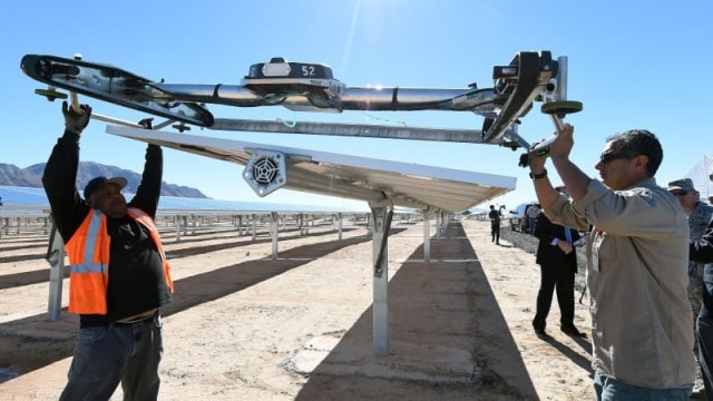 Solar stocks are rallying, with boosts from Tesla and China