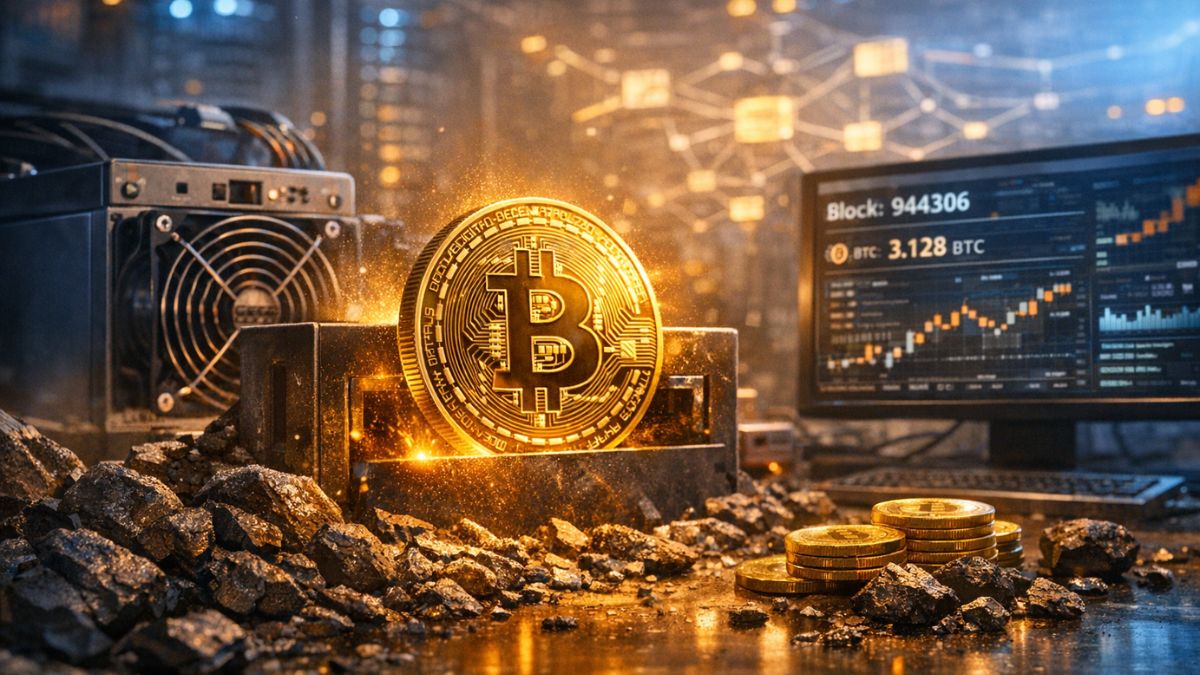 Solo BTC Miner Scores Block 944,306 and Claims Full 3.128 BTC Reward