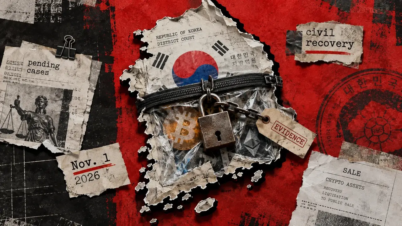 South Korea clears way for courts to seize and sell Bitcoin for unpaid debts under new November rules