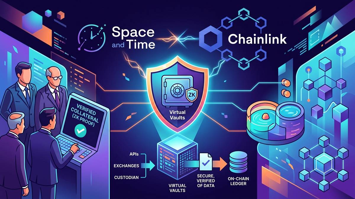 Space and Time Integrates Chainlink Privacy Tech to Verify Private Lending Collateral