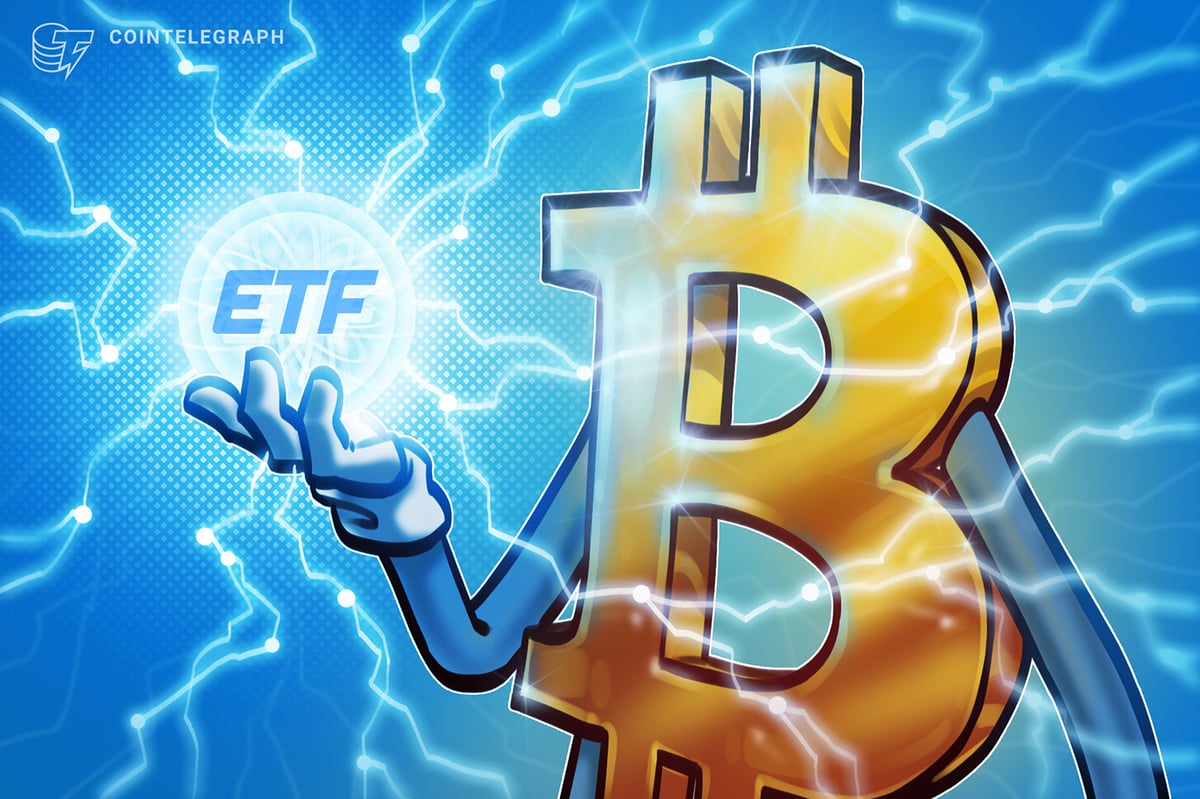 Spot Bitcoin ETFs extend inflow streak to five days for first time in 2026