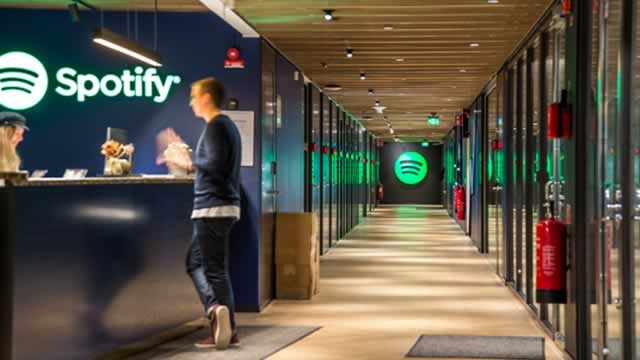 Spotify slides on weak profit forecast, earnings miss