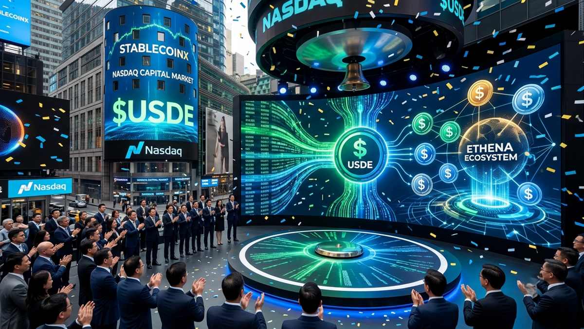 StablecoinX Debuts on Nasdaq Under $USDE, Bringing Wall Street Access to the Ethena Ecosystem