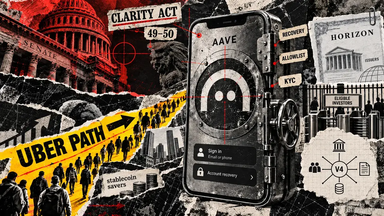 Stani's Aave “Uber plan” could turn everyday crypto savers into Washington's worst political nightmare