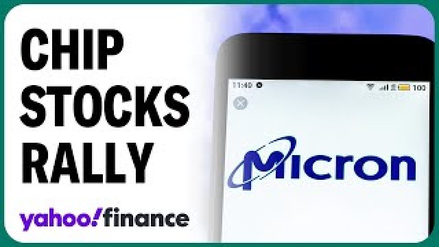 Stocks rally fueled by Micron earnings