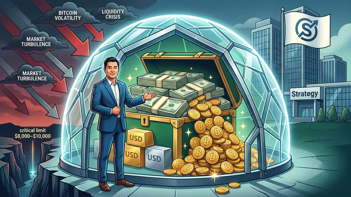 Strategy CEO Confirms Massive Cushion: Company Safe Until Bitcoin Hits $8,000–$10,000