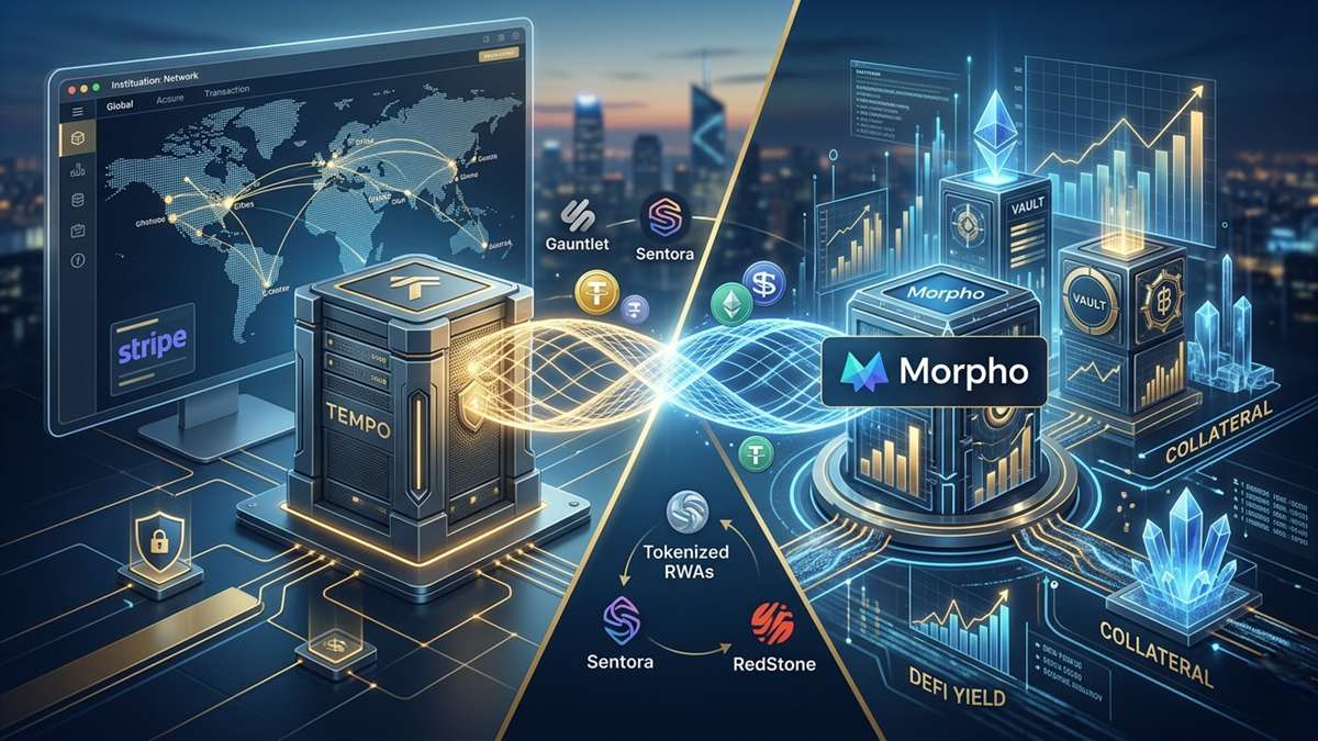 Stripe-Backed Tempo Partners With Morpho to Expand Beyond Crypto Payments