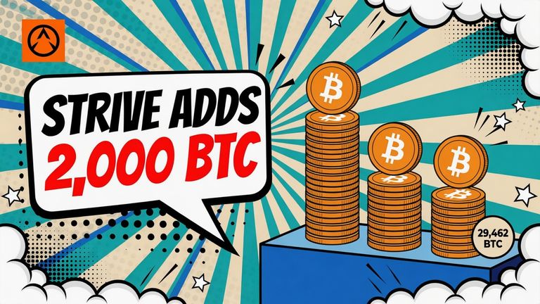 Strive Buys 2,000 BTC and Moves Closer to MARA