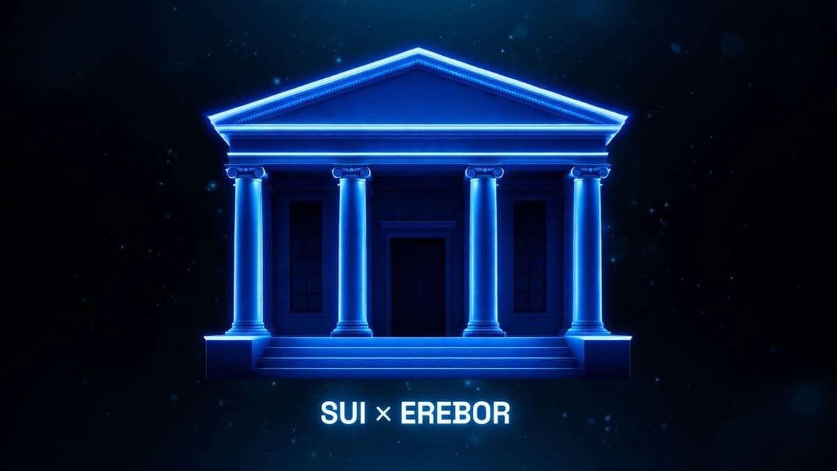 Sui Joins Erebor Bank's Infrastructure to Power Instant, Borderless Payments