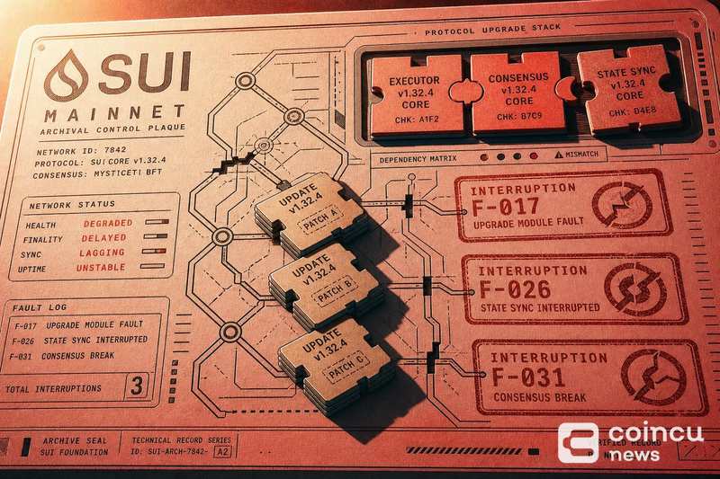 Sui Says Three Mainnet Interruptions Stemmed From Upgrade Bugs