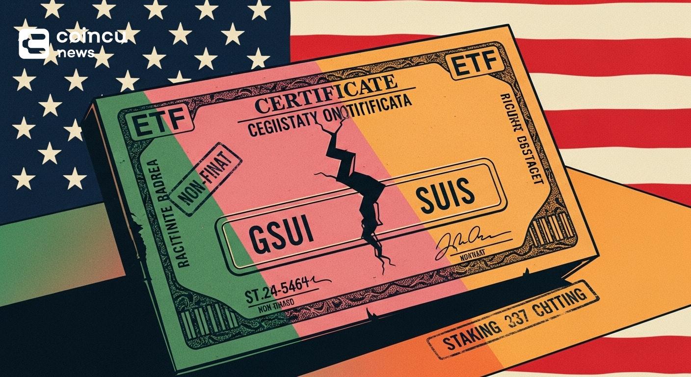 Sui sees U.S. staking ETFs list as GSUI, SUIS launch