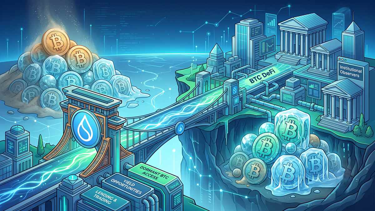 SUI's Hashi Eyes $1T in Dormant Bitcoin as Institutions Explore BTC DeFi