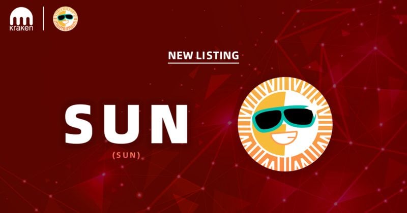 Article image for SUN (SUN) lists on Kraken with a $90,000 Reef Program airdrop, unlocking broader access to the TRON's ecosystem