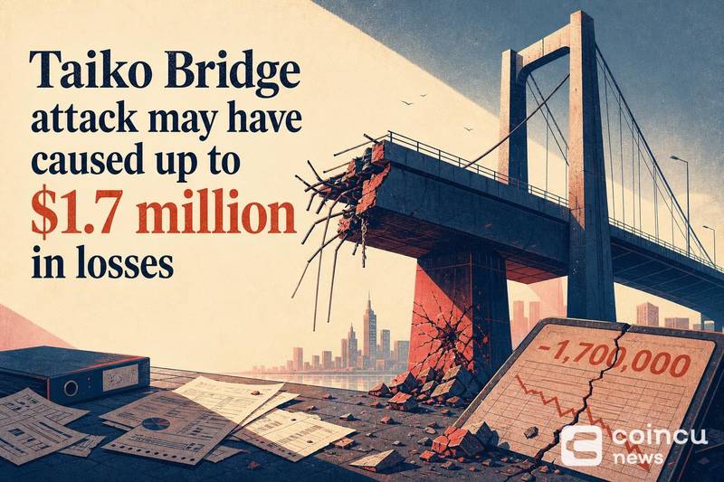 Taiko Bridge attack may have caused up to $1.7 million in losses