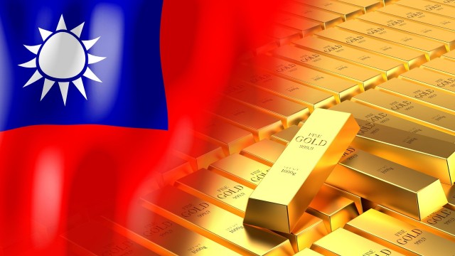 Taiwan says its gold hoard supports the New Taiwan dollar amid de-dollarization trend