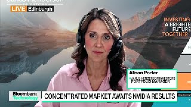 Tech Gains Ahead of Nvidia Results