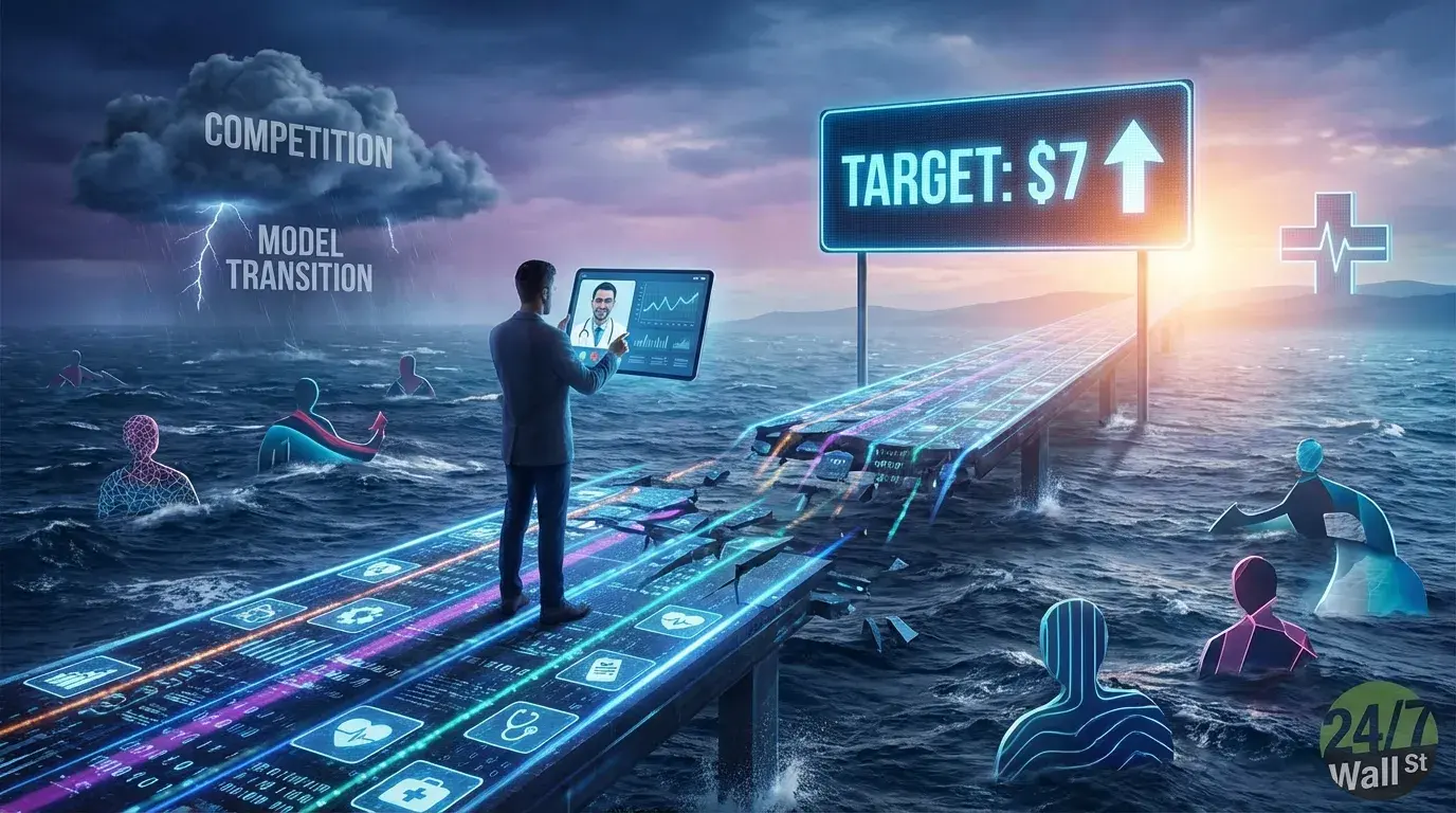 Teledoc (TDOC) Gets a $7 Price Target From Barclays: Can It Double From Recent Lows?