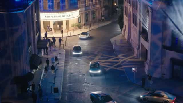 Tesla stock rises amid huge robotaxi announcement