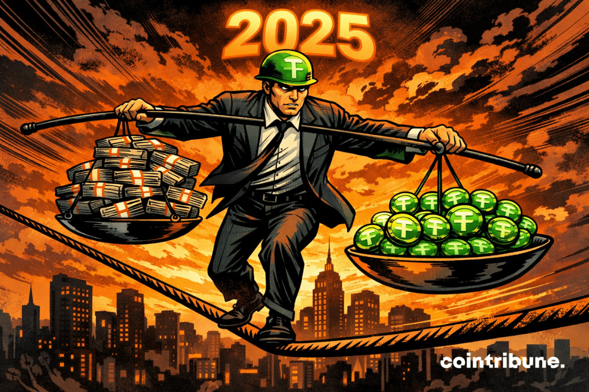 Tether Profit Drops in 2025 as Treasury Holdings and USDt Supply Surge