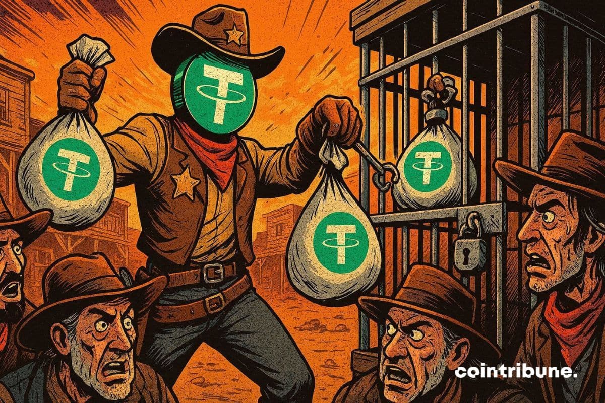Tether strikes hard with 4.2 billion $ of illicit tokens frozen in 3 years
