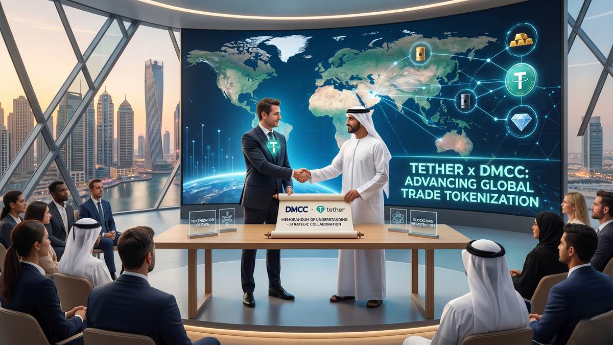 Tether Teams Up With DMCC to Advance Tokenization in Dubai