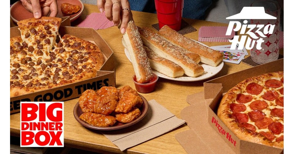 THE BIG DINNER BOX RETURNS TO PIZZA HUT TAKING CENTER STAGE FOR NATIONAL PIZZA MONTH WITH NFL STAR JOSH ALLEN & PEPSI