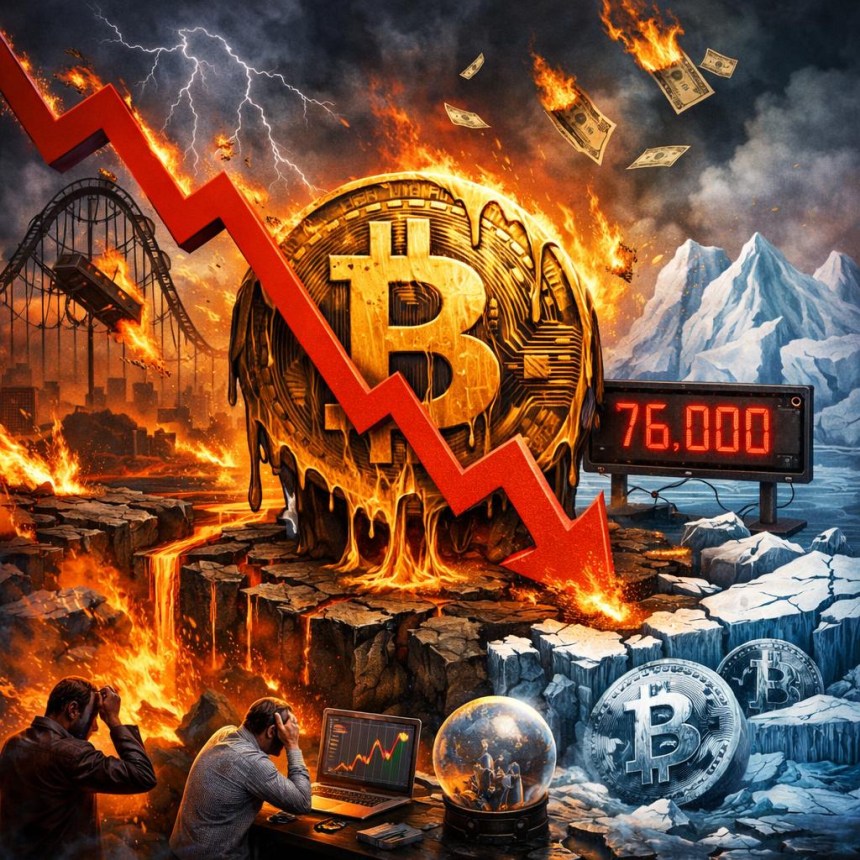 The Bitcoin Meltdown: What's Behind The Drop To $76,000, And What's Next