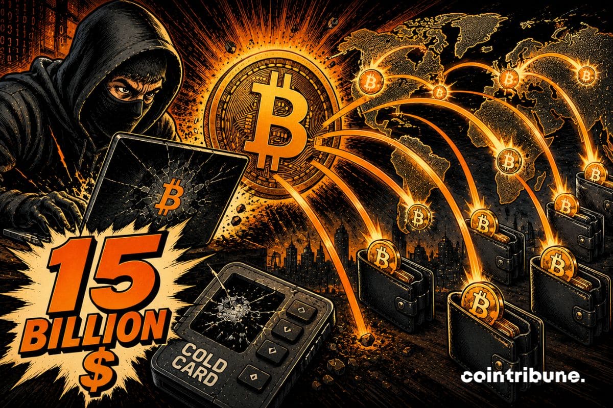 The Coldcard Hack Triggers 15 Billion Dollar Bitcoin Transfers