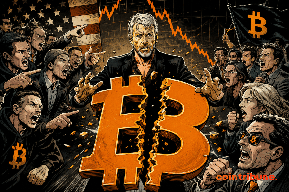 The crypto community fractures after Strategy's first bitcoin sale
