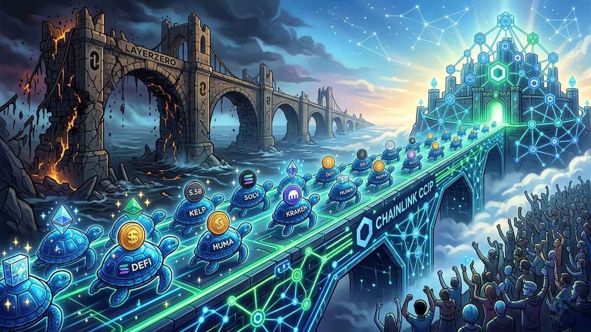 The Great Chainlink Migration: $5.5B DeFi Protocol Turtle Abandons LayerZero