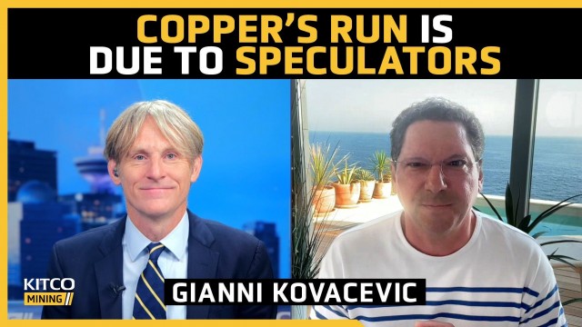 'They take the stairs up, but they always take the elevator down' - Gianni Kovacevic on copper's run