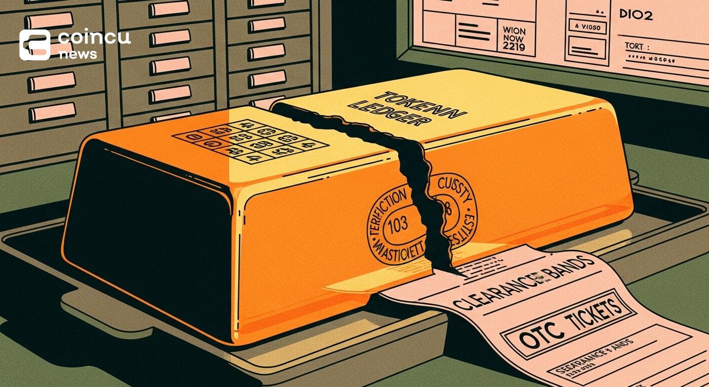 Tokenized Gold liquidity broadens as Wintermute opens OTC