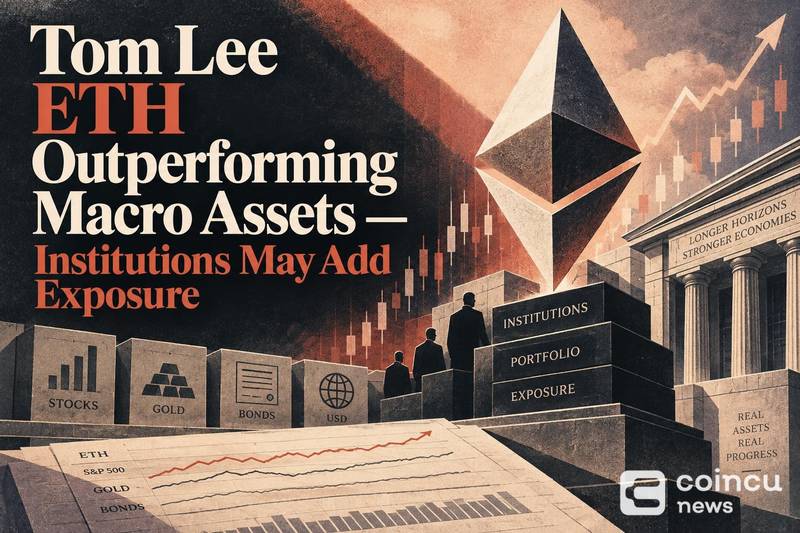 Tom Lee: ETH Outperforming Macro Assets, Institutions May Add Exposure