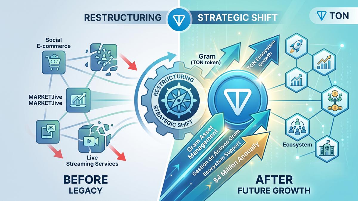 TON Strategy Restructures Around Gram and TON Ecosystem Growth