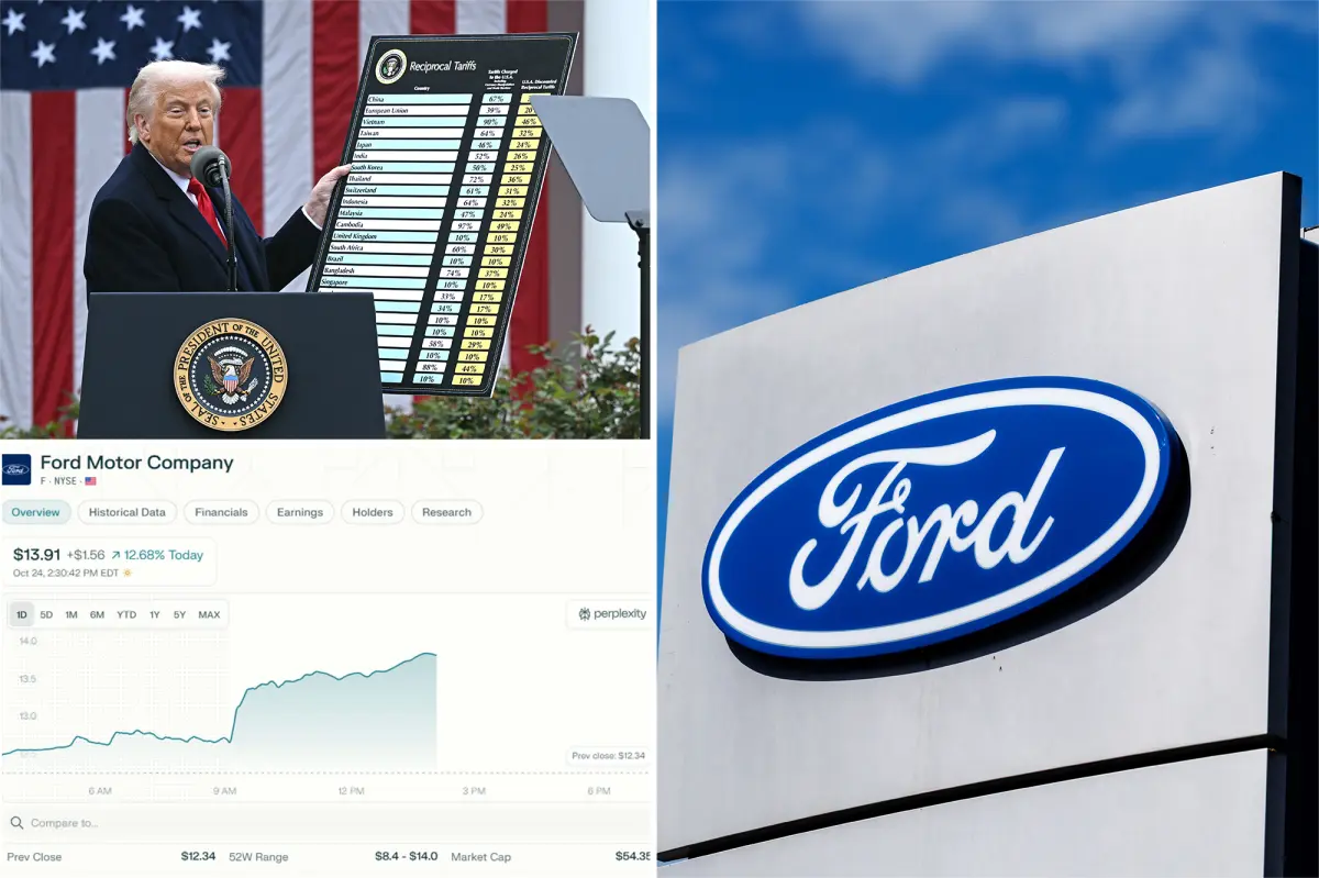 Trump boasts tariff tweaks as Ford, General Motors deliver strong earnings