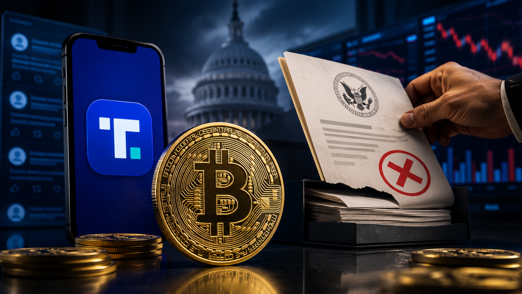 Trump Media's Truth Social Withdraws Bitcoin ETF Filing