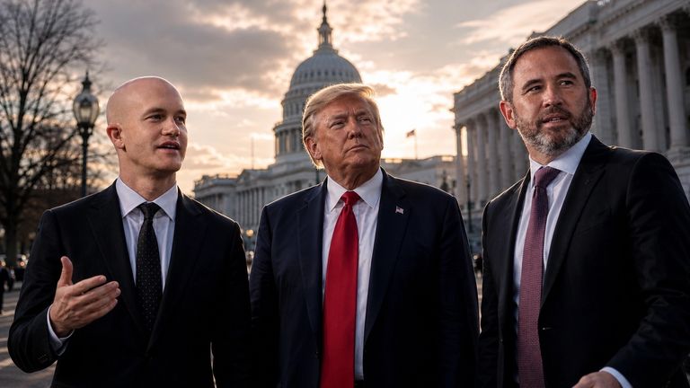 Trump Pushes CLARITY Act as Ripple and Coinbase CEOs Highlight Progress
