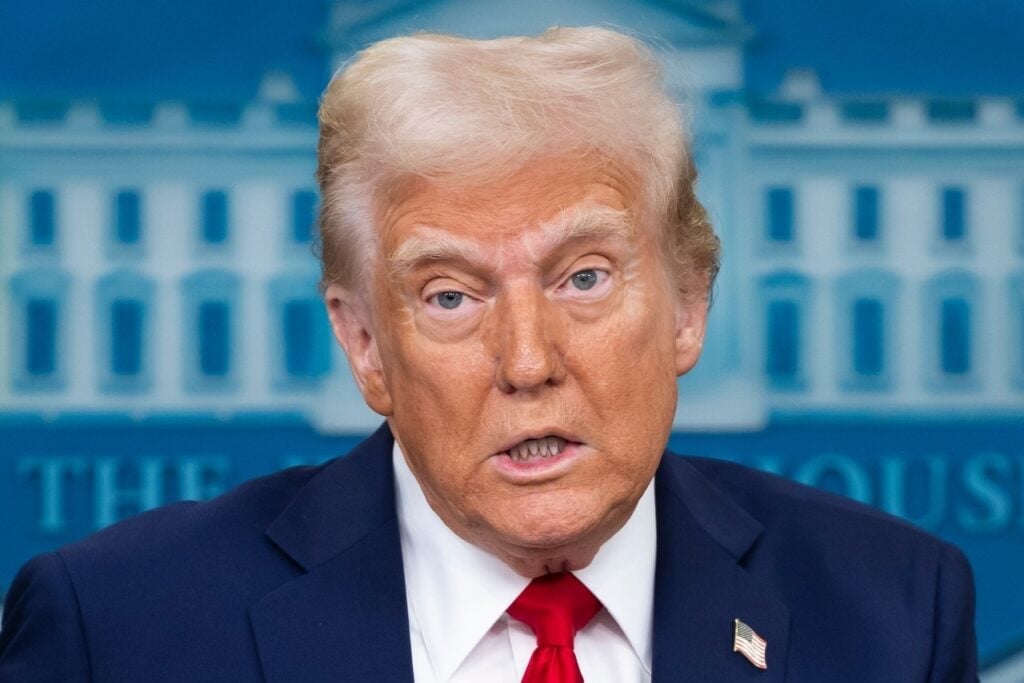 Trump Says He'll 'Never Let Crypto Down,' Promises 'Future Proof' Market Structure: 'New Frontier Of Finance Is Being Built'