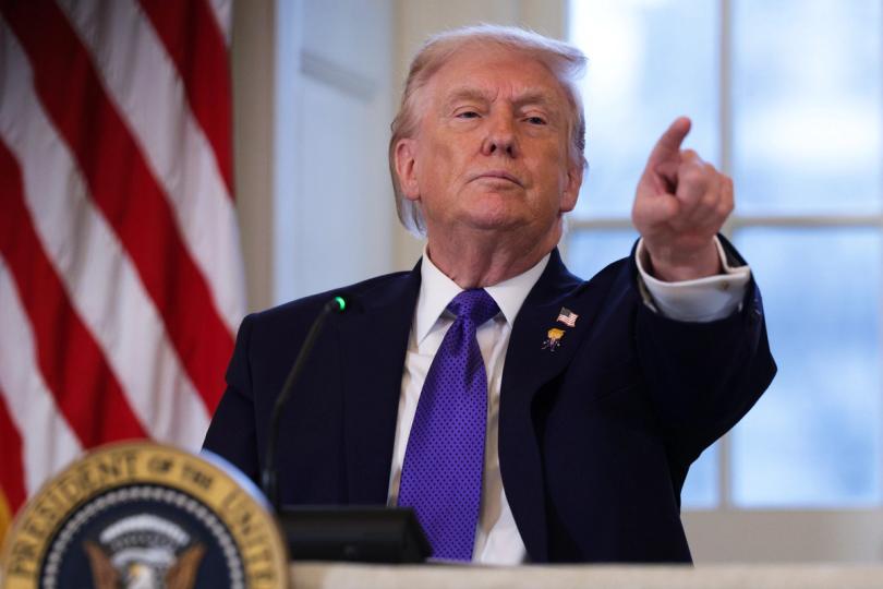 TRUMP token down 5% as namesake handset begins shipping next week