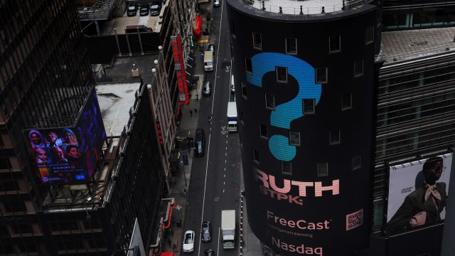 Truth Social owner sees wider loss in the first quarter