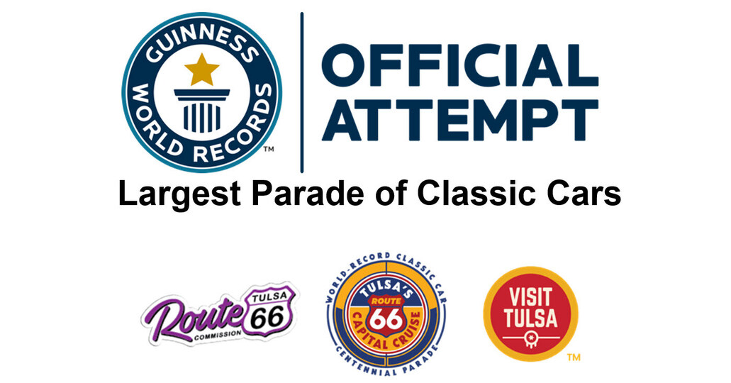 Tulsa's Route 66 Capital Cruise Sets GUINNESS WORLD RECORDS™ Mark