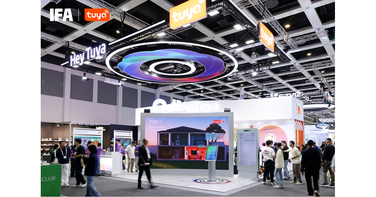 Tuya Smart intègre l'IA full-stack au quotidien au cours d'IFA 2026