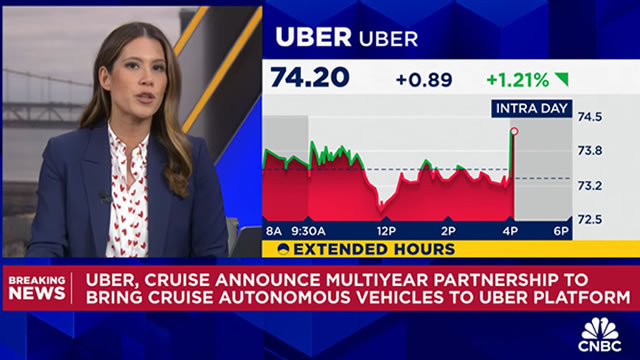 Uber and Cruise announce multiyear partnership