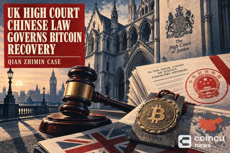 UK High Court Rules Chinese Law Governs Bitcoin Recovery in Qian Zhimin Case