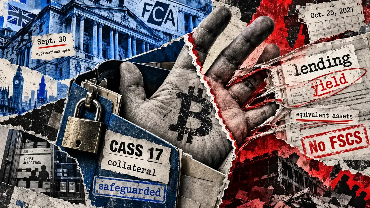 UK's 2027 crypto rules let firms remove trust protection from Bitcoin lent for yield