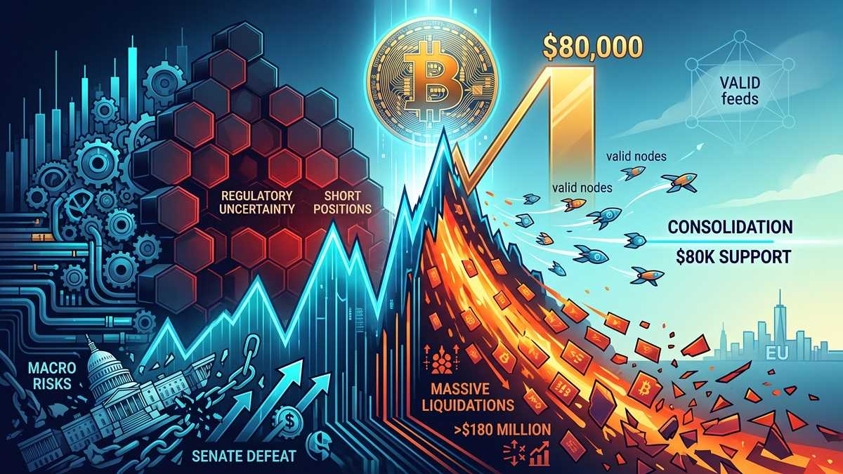 Unexpected Market Surge Pushes Bitcoin Past $80K Massively Liquidating Shorts
